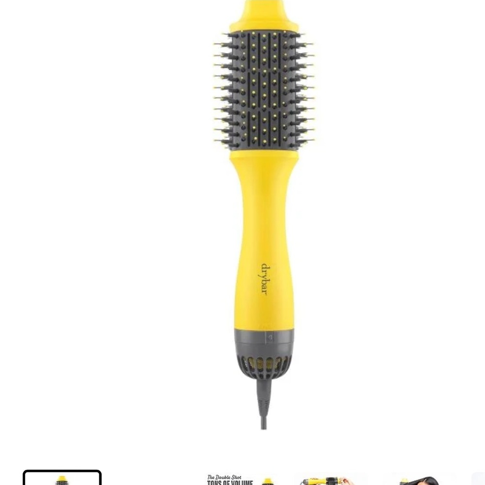 Drybar Yellow Hair Oval Styling Brush